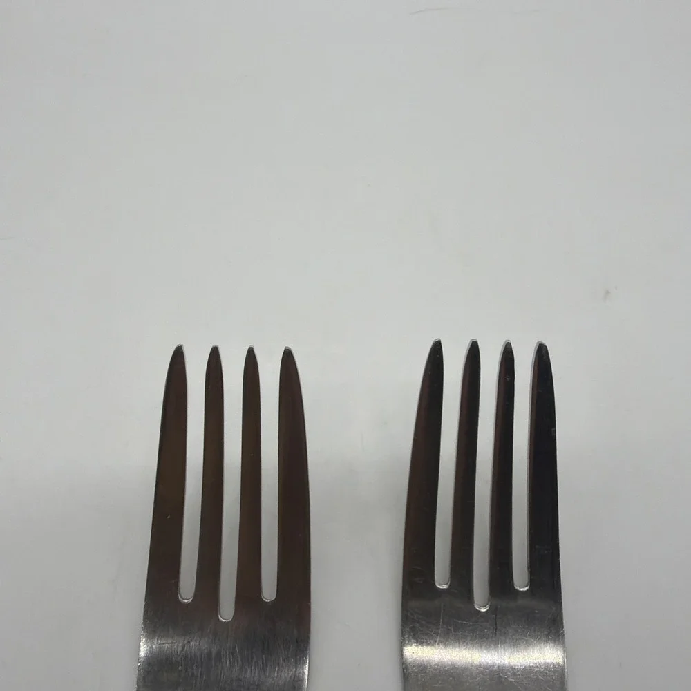 Zia International INSZIA1 Dinner Fork 1847 Rogers Brothers Stainless Steel 2 Lot